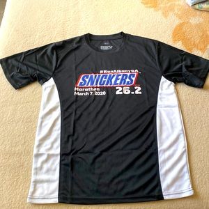 Running T-shirt from snickers marathon , new, size S